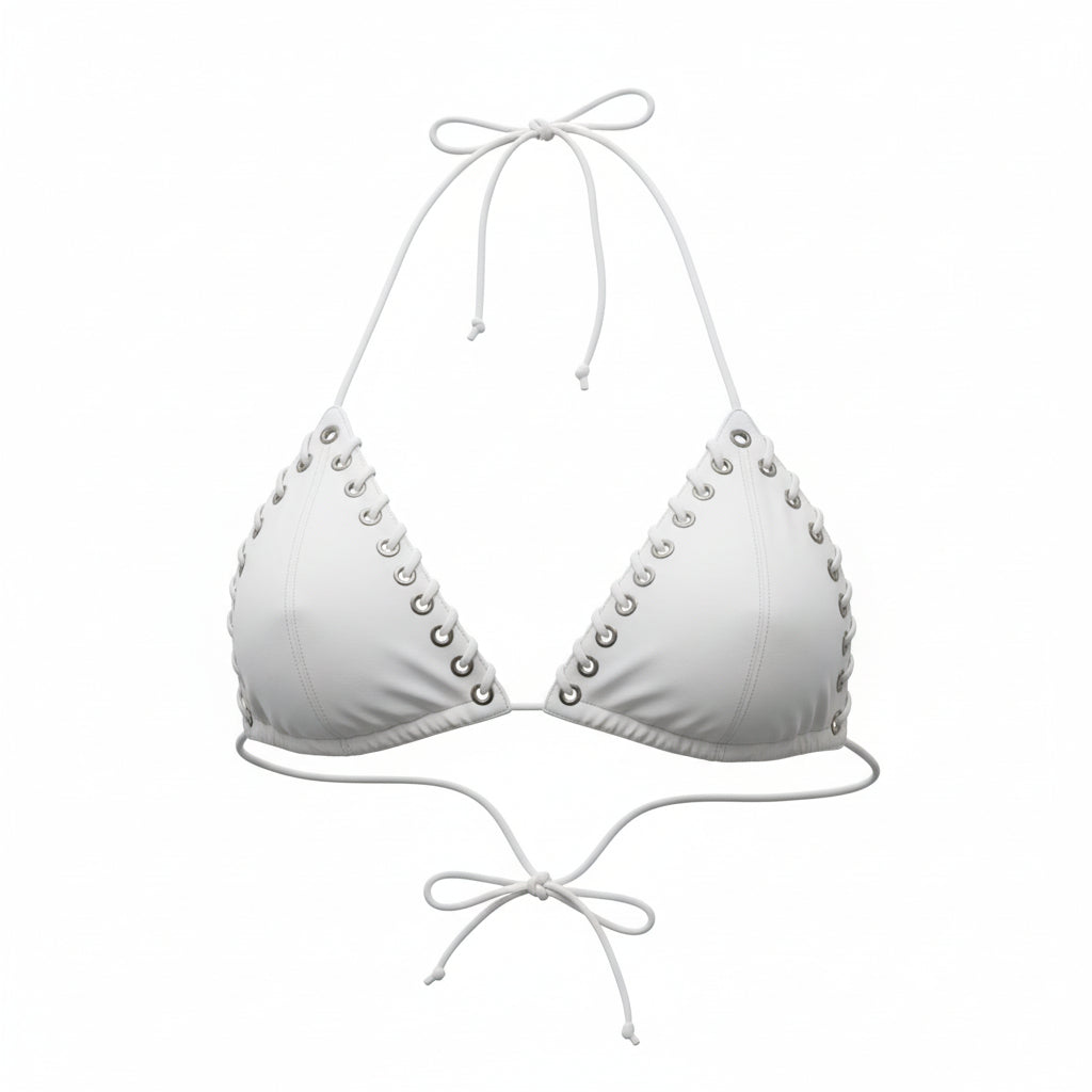 Womens Ludovic De Saint Ser Bikini Tops In White