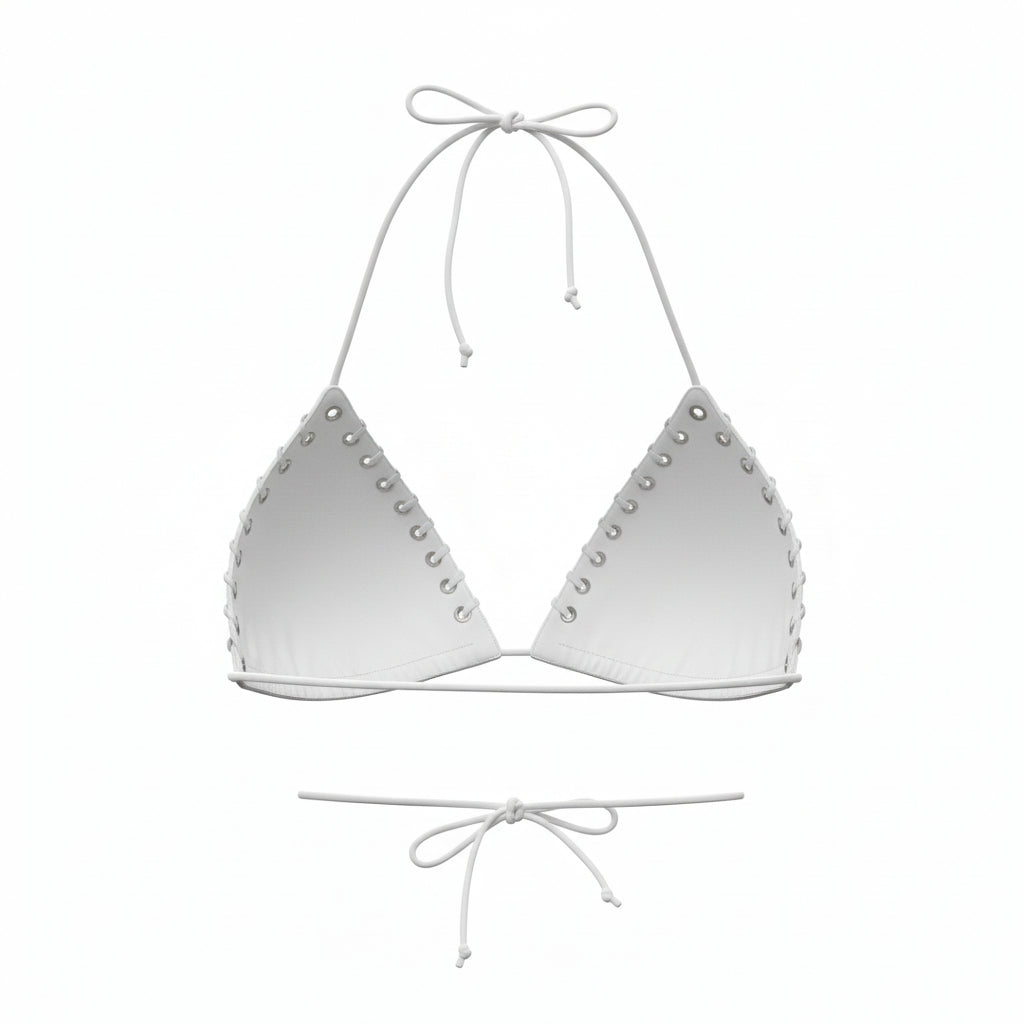 Womens Ludovic De Saint Ser Bikini Tops In White