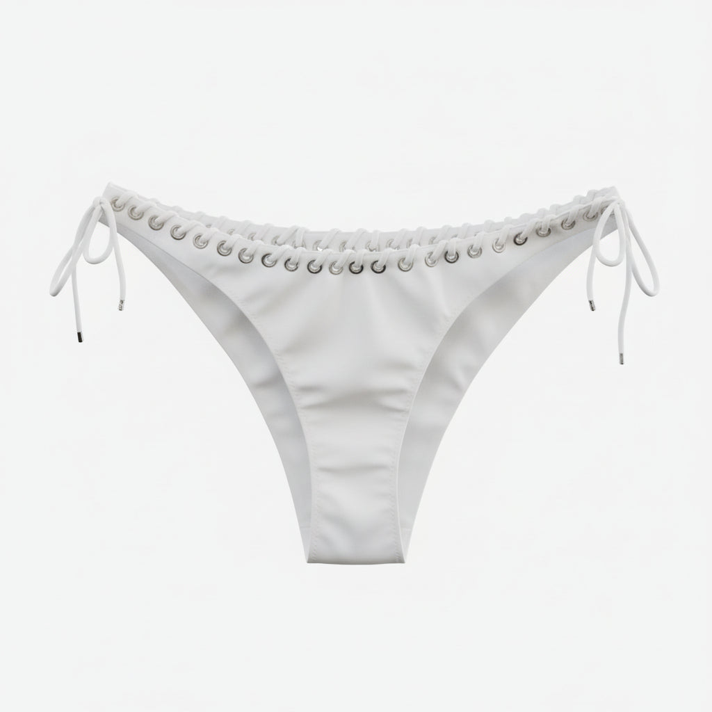 Womens Ludovic De Saint Ser Bikini Bottoms In White