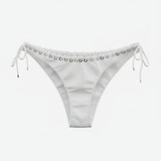 Womens Ludovic De Saint Ser Bikini Bottoms In White
