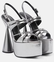 Womens DAccori Platforms In Silver