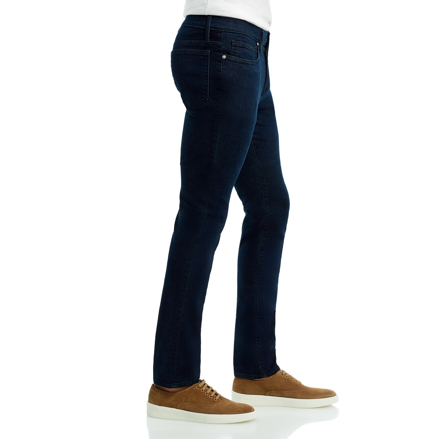 Mens Frame Denim Skinny Jeans In Dark Blue