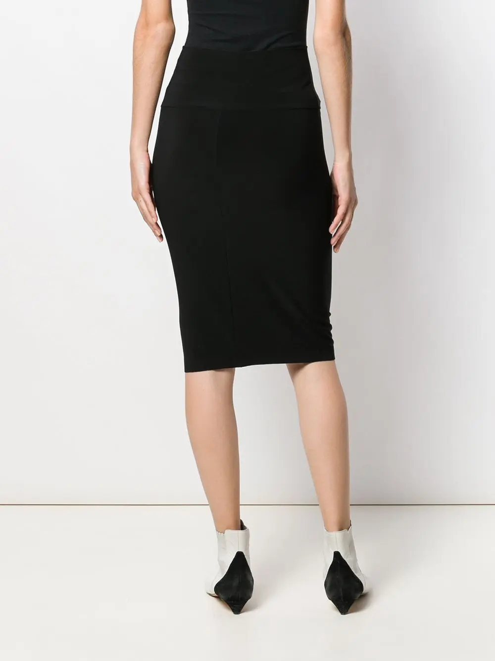 Womens Norma Kamali Midi Skirts In Black
