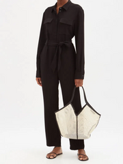 Womens Asceno All In Ones Long In Black