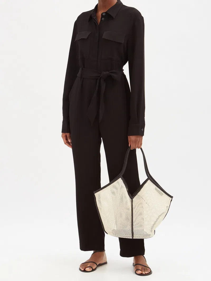 Womens Asceno All In Ones Long In Black