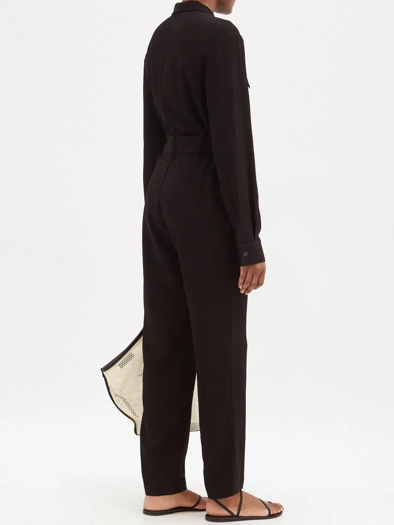 Womens Asceno All In Ones Long In Black