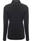 J.Lindeberg Mens Luke Half Zip Mid Layer in Black