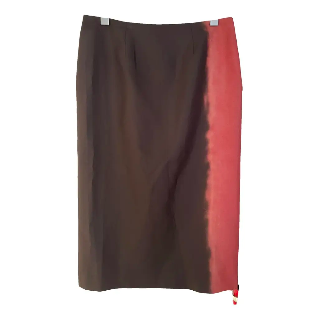 Womens 16 Arlington Midi Skirt In Pink Brown