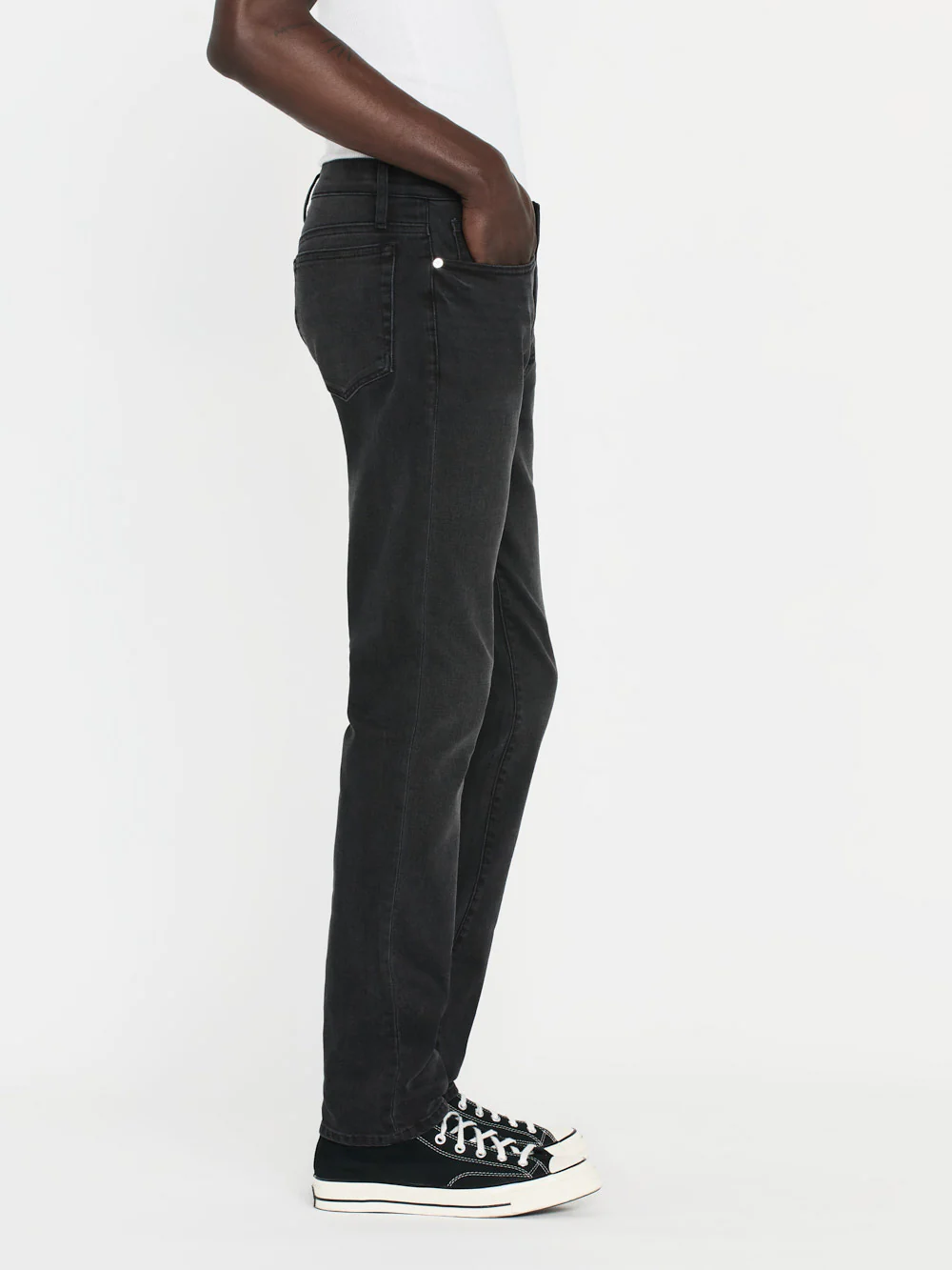 Mens Frame Denim Slim Jeans In Black