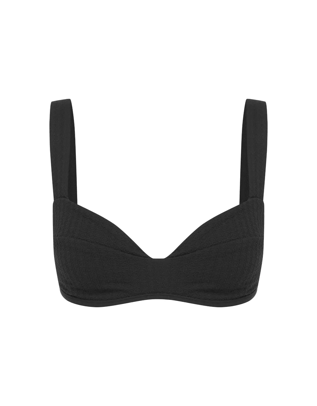 Womens Boteh Bikini Tops In Black