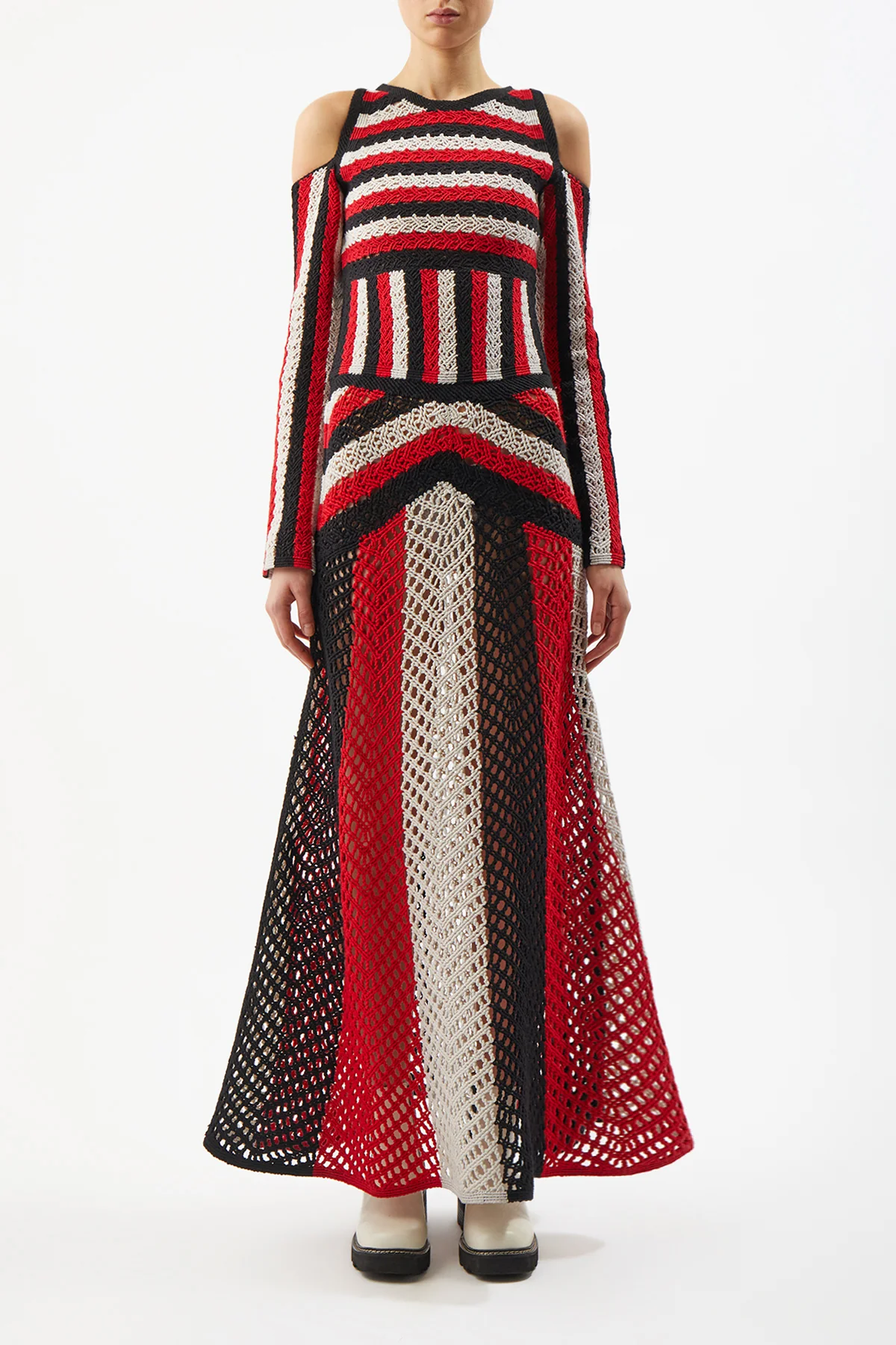 Womens Gabriela Hearst Knitted Dresses In Multi