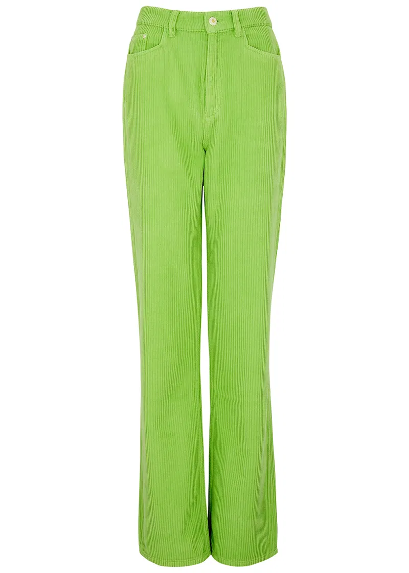 Womens Wandler Straight Leg In Green