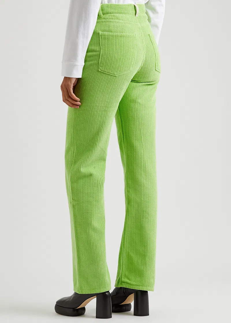 Womens Wandler Straight Leg In Green