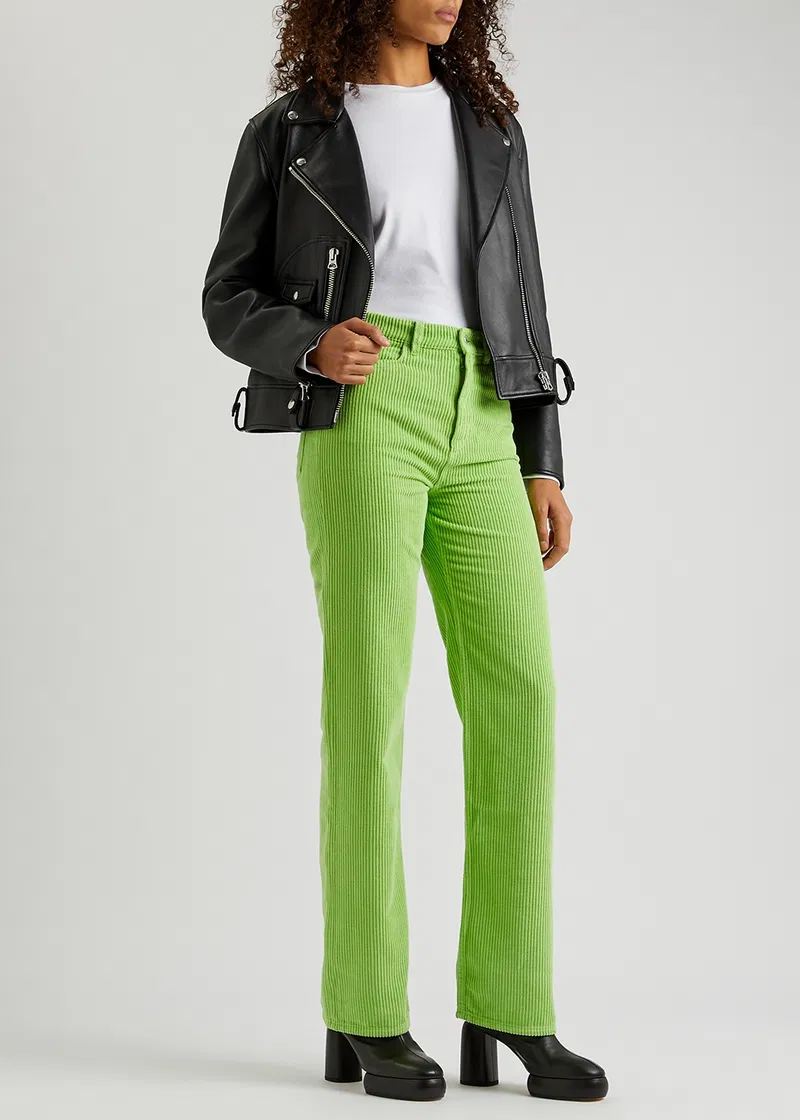 Womens Wandler Straight Leg In Green