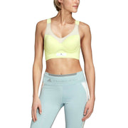 Adidas By Stella McCartney Womens Stronger For It Sports Bra in Yellow