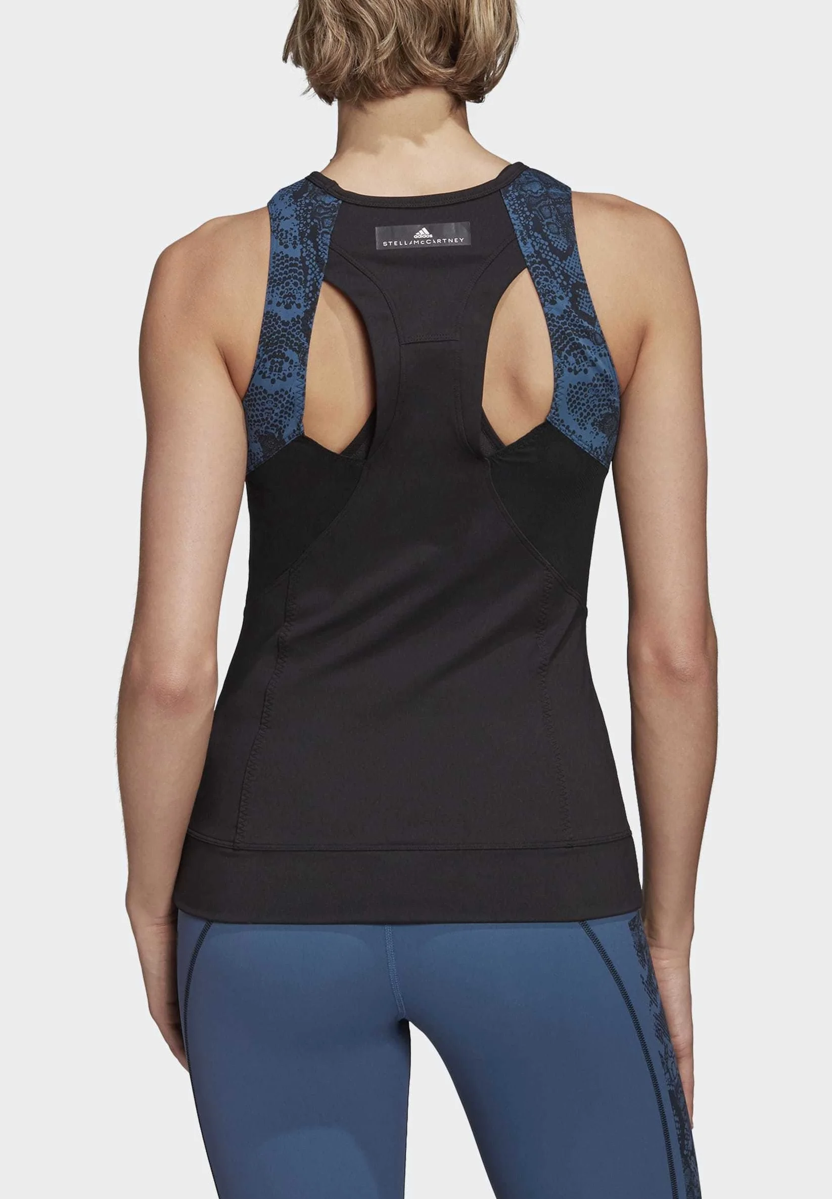 Adidas By Stella McCartney Womens Run Tank in Black