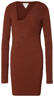 Bottega Veneta Women's Mini Dress in Red