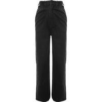 RAEY Womens Organic Tapered Leg Smart Jean in Black