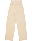 RAEY Womens Organic Tapered Leg Smart Jean in White