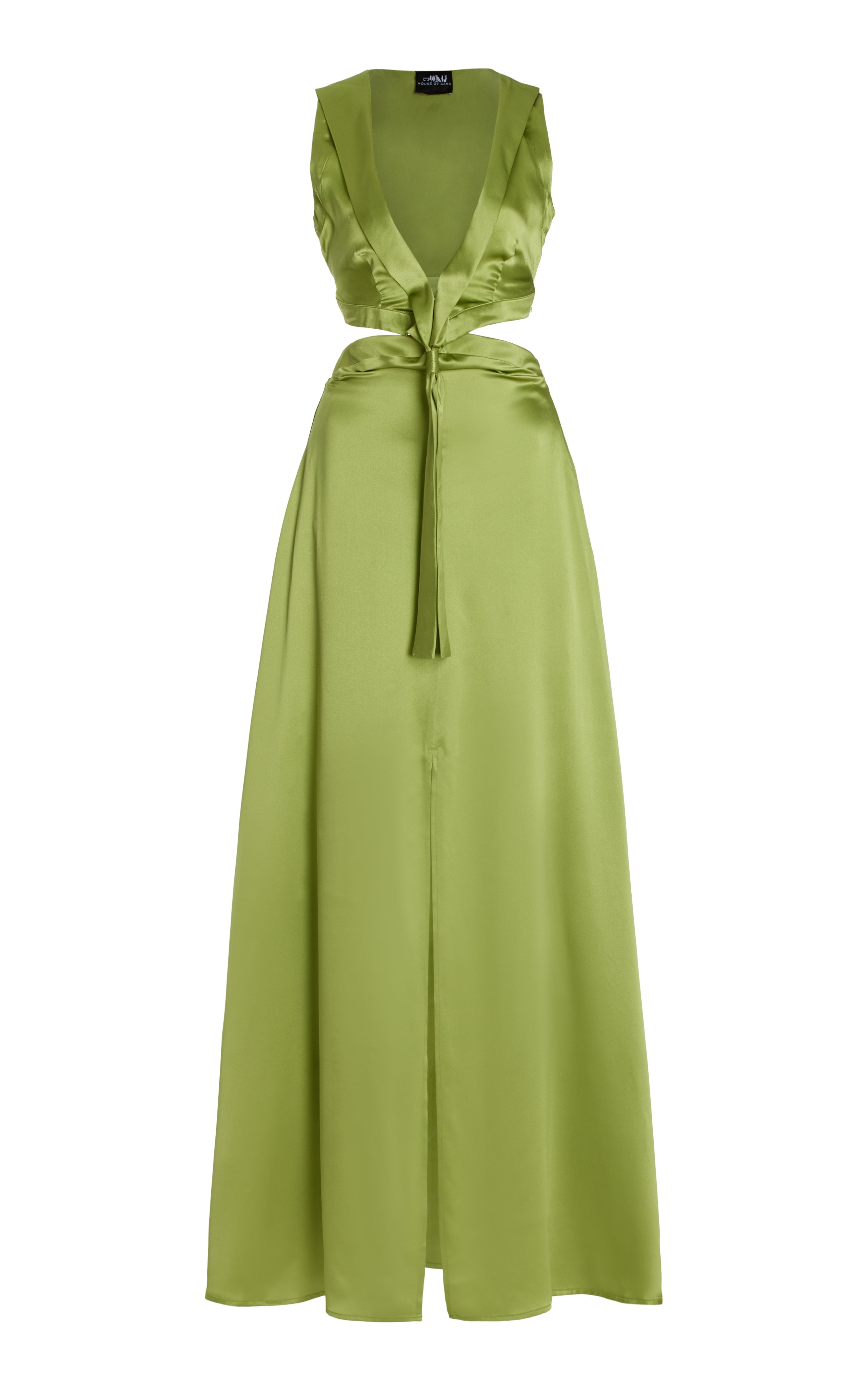 Womens House Of Aama Long Sun Dresses In Green