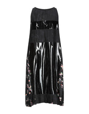 Maison Margiela Women's Crew Neck Pleated Midi Dress