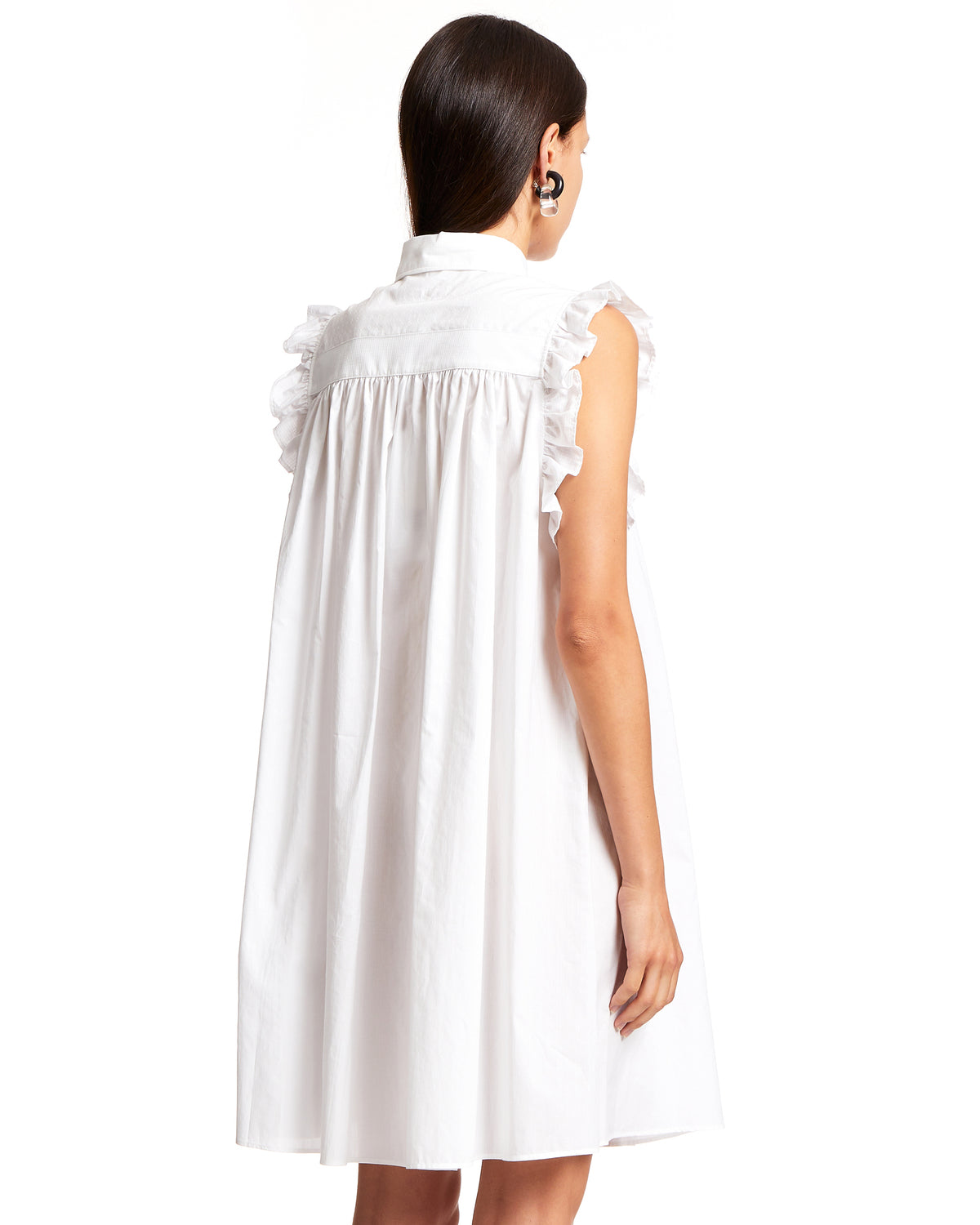 Mm6 Maison Margiela Women's Midi Dress in White