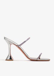 Womens Amina Muaddi High Heel Sandals