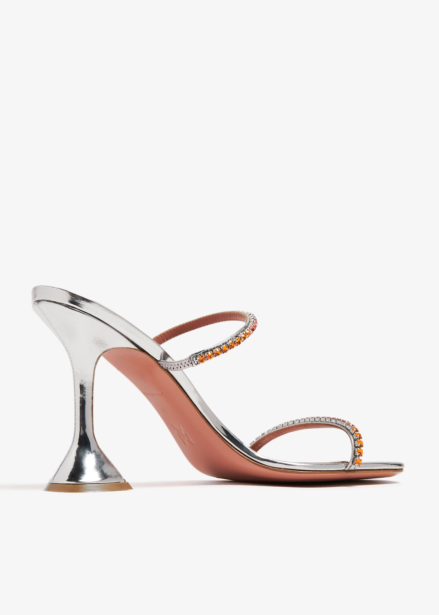 Womens Amina Muaddi High Heel Sandals