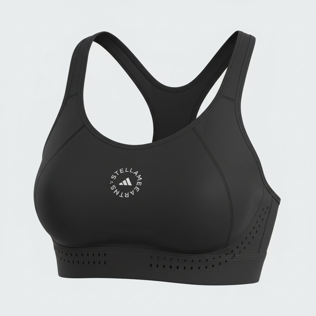 Adidas By Stella Mccartney Womens Sports Bra in Black