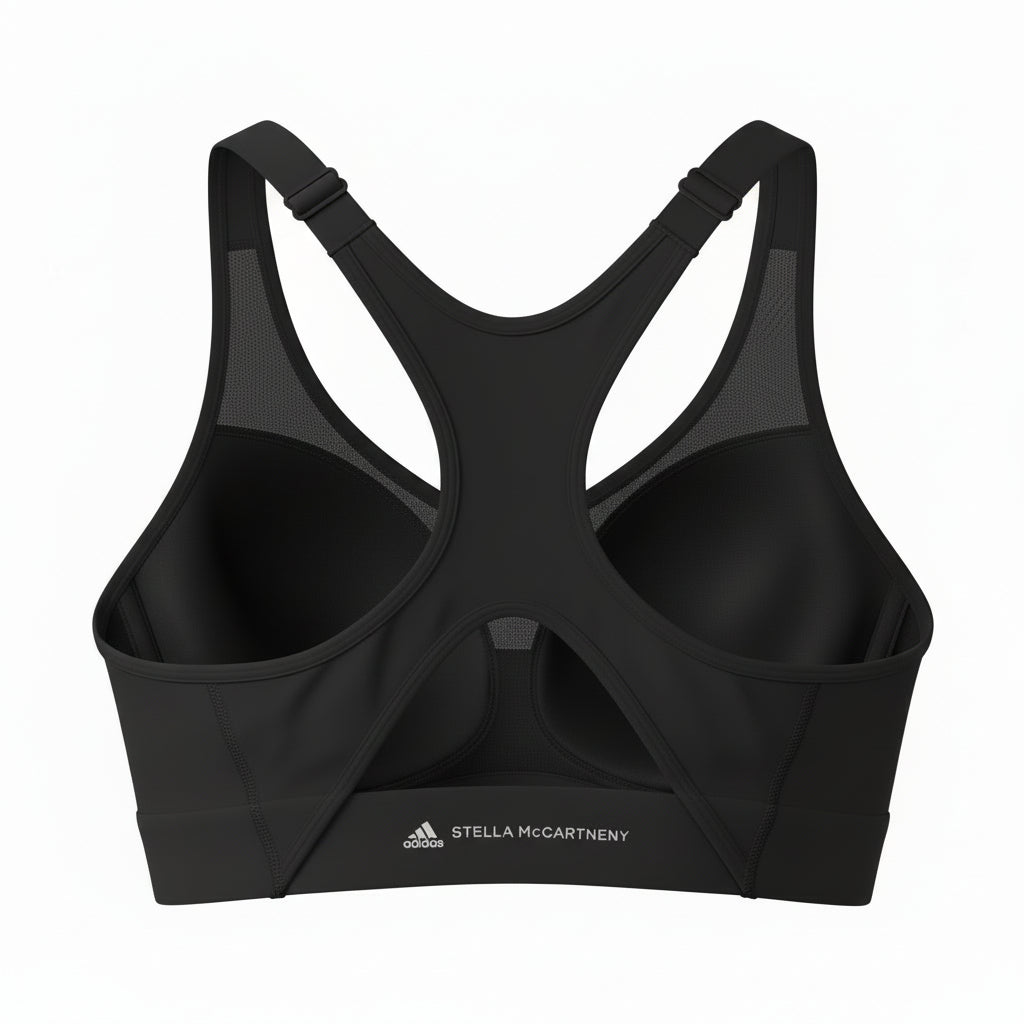 Adidas By Stella Mccartney Womens Sports Bra in Black