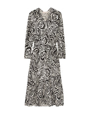 Marni Women's V-Neck Flared Maxi Dress