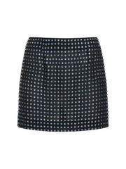 Womens 16 Arlington Short Skirt In Black Multi