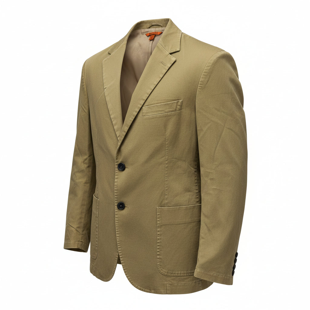 Mens Barena Venezia Casual Suit Jackets In Khaki