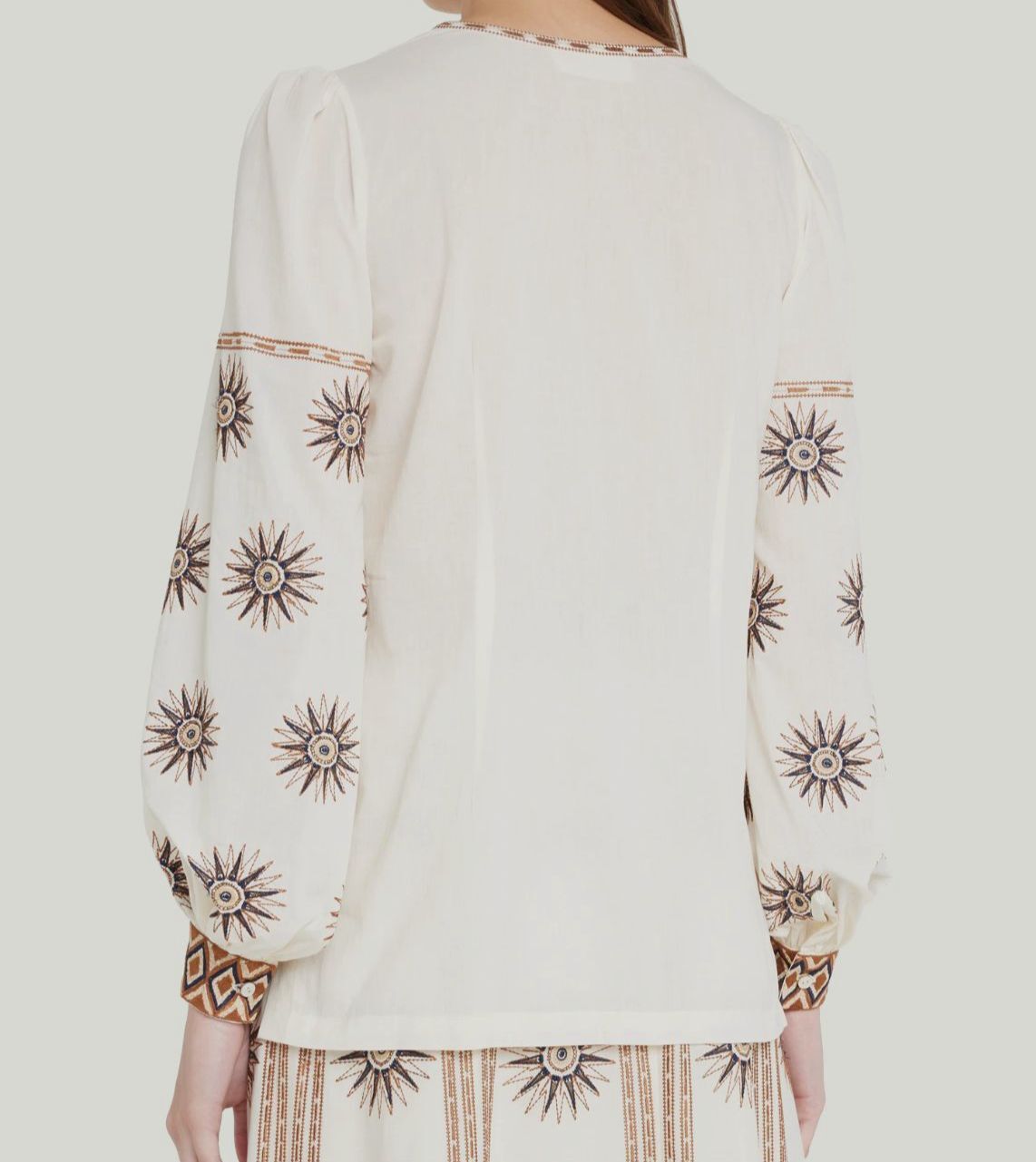 Womens Le Sirenuse Positano Blouses In White