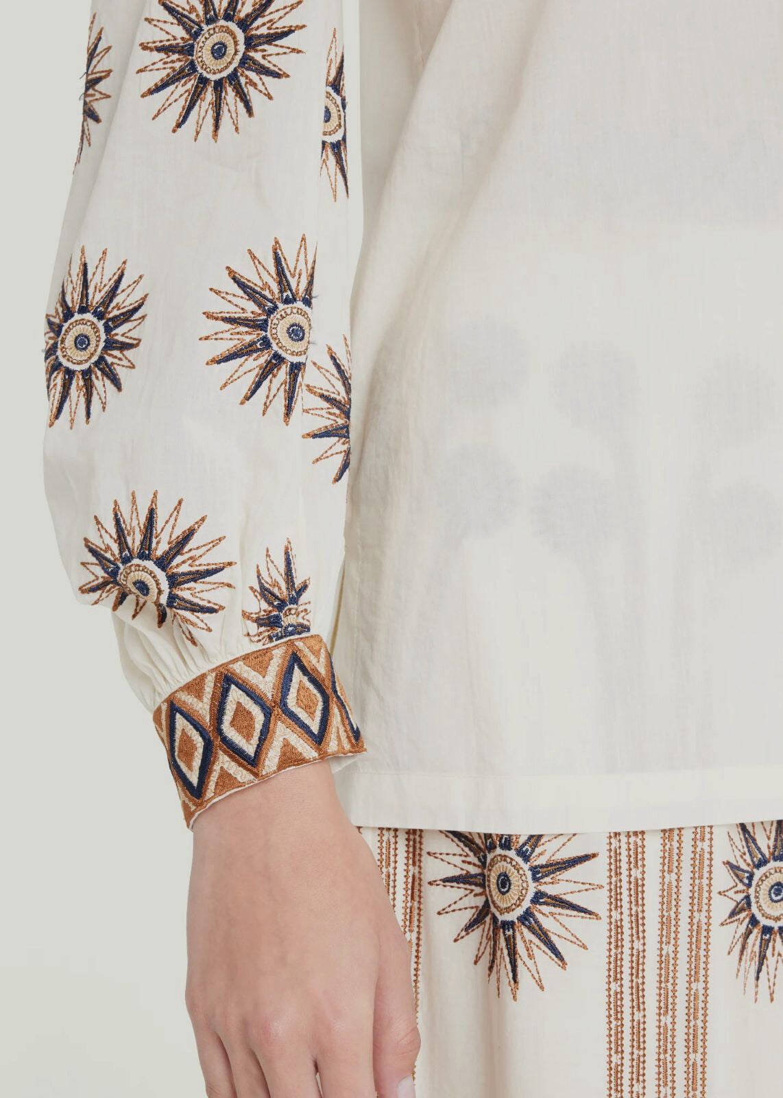 Womens Le Sirenuse Positano Blouses In White