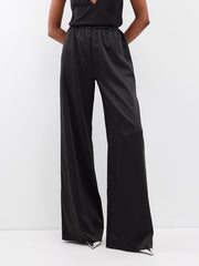 Womens 16 Arlington Wide Leg Trousers In Black