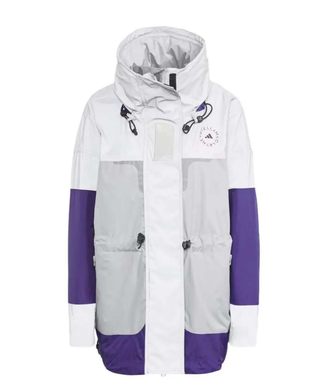 Adidas By Stella McCartney Womens Grey & Purple Jacket