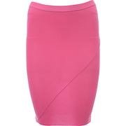 Rick Owens Womens Tube Stretch Cupro Jersey Mini Skirt In Pink
