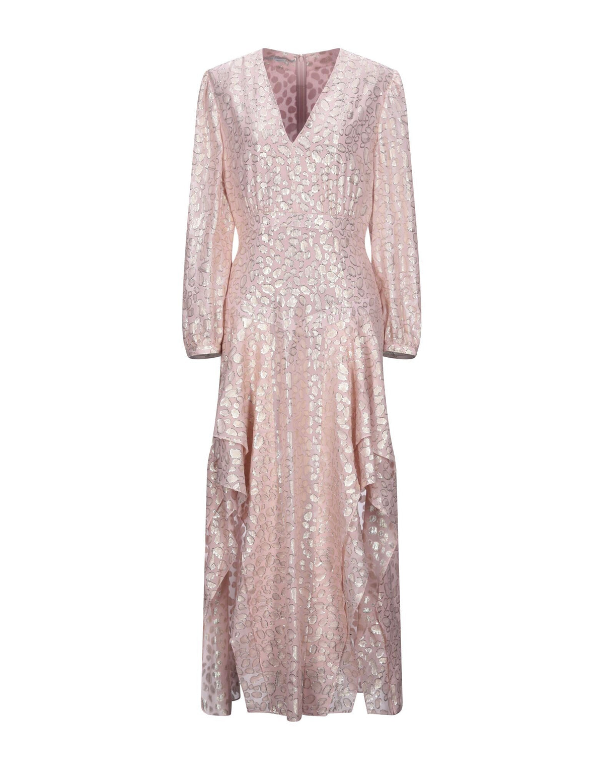 Stella McCartney Women's V-Neck Flared Maxi Dress