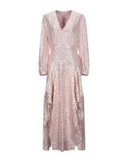 Stella McCartney Women's V-Neck Flared Maxi Dress