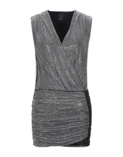Pinko Women's V-Neck Jersey Mini Dress