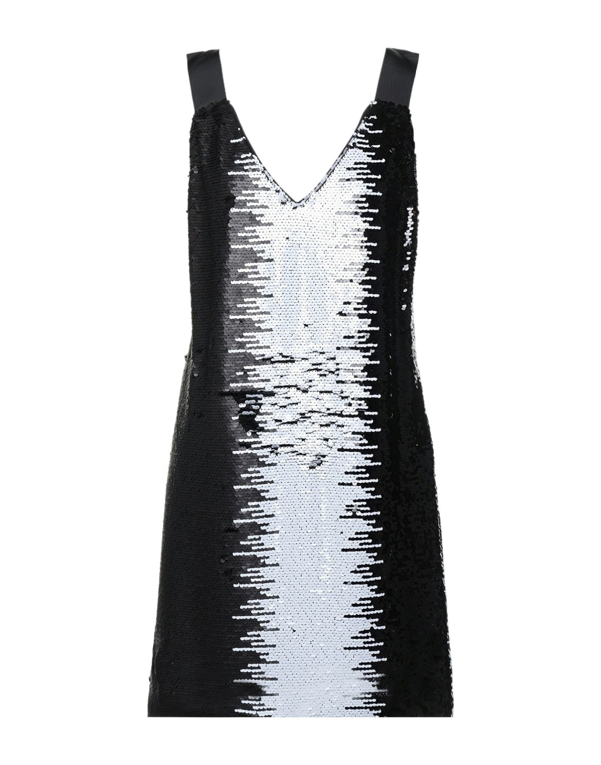 Armani Exchange Women's Deep Neck Sequin Mini Dress