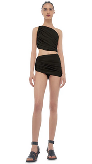 Womens Norma Kamali Bikini Bottoms In Black