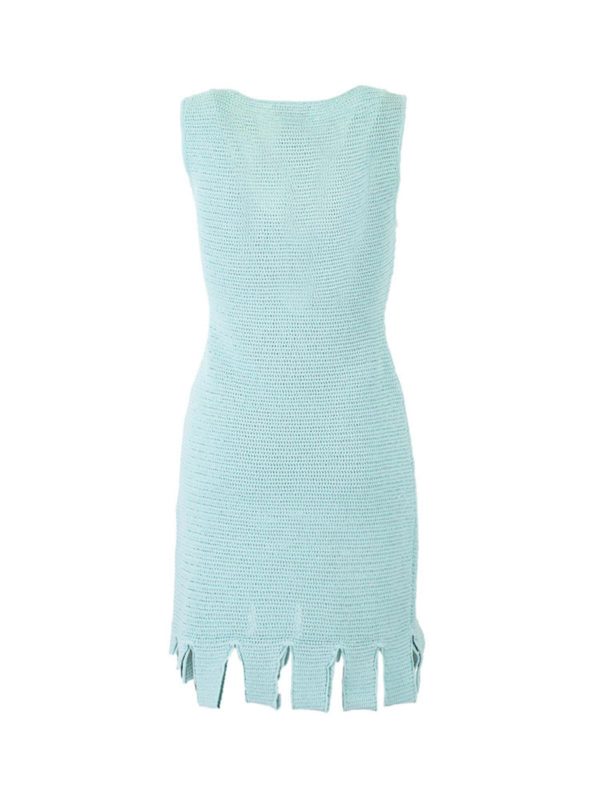 Bottega Veneta Women's Mini Dress in Blue