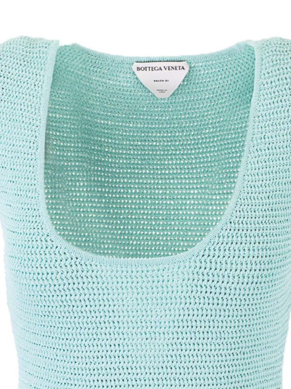 Bottega Veneta Women's Mini Dress in Blue