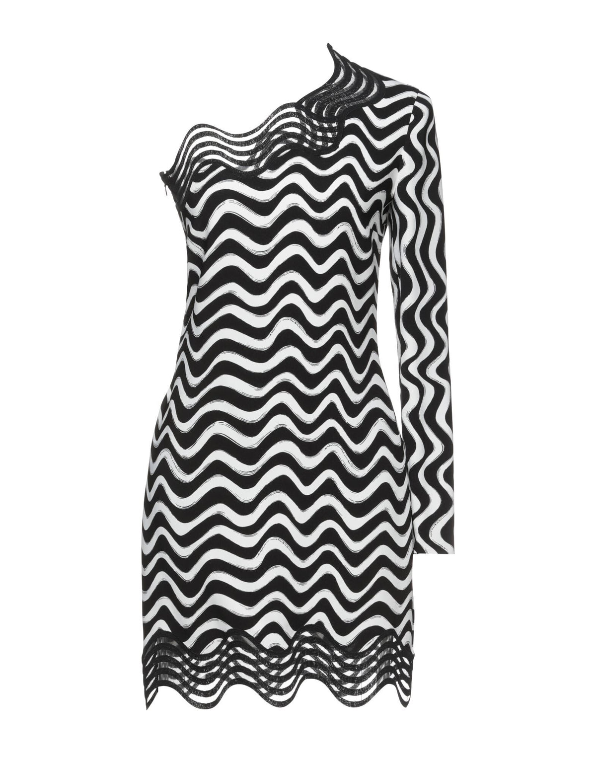 Stella McCartney Women's One-Shoulder Embroidered Mini Dress
