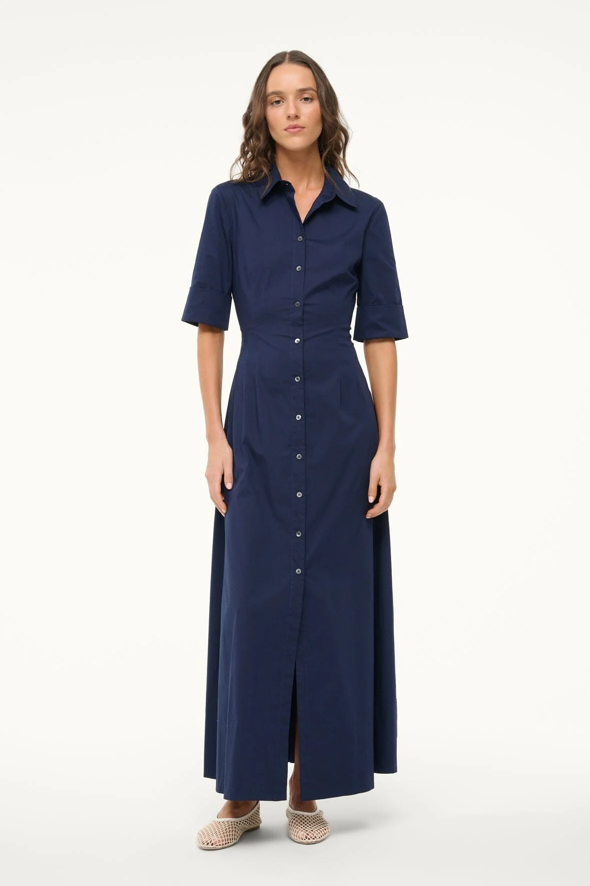 Womens Staud Occasion Dress In Navy