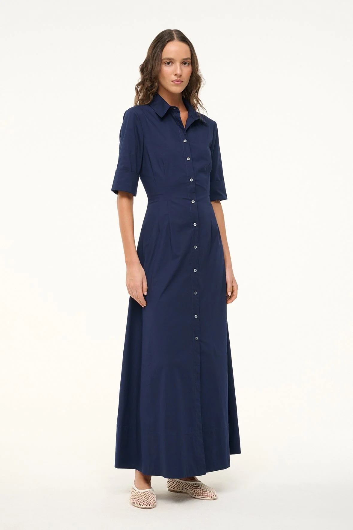 Womens Staud Occasion Dress In Navy