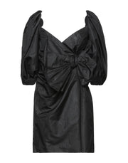 Redvalentino Women's Deep Neck Zip Mini Dress