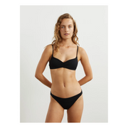 Womens Boteh Bikini Tops In Black